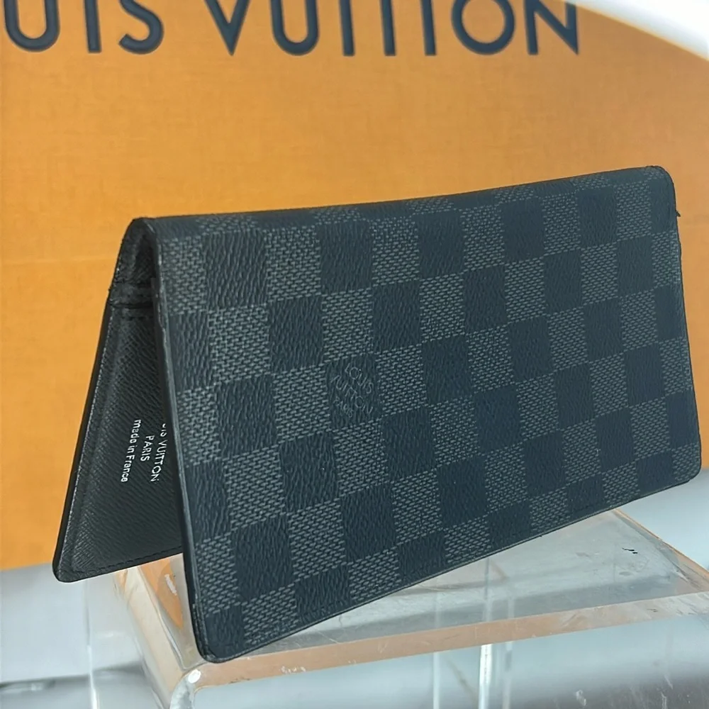 LOUIS VUITTON Louis Vuitton Ebene Wallet Demier Brazza